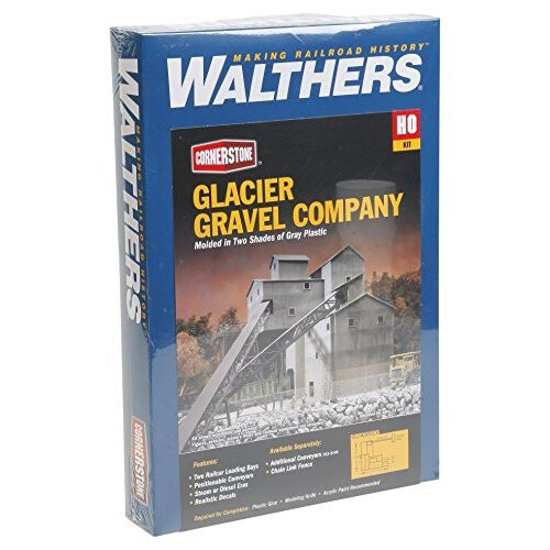 Walthers Cornerstone Kit HO Scale Γκρίζα Χαλαζία