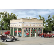 Walthers Trainline HO Scale Wallschlager Motors Building 8