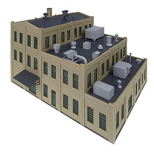 Walthers Cornerstone HO Scale Model Roof Details Kit Includes Swap Cooler