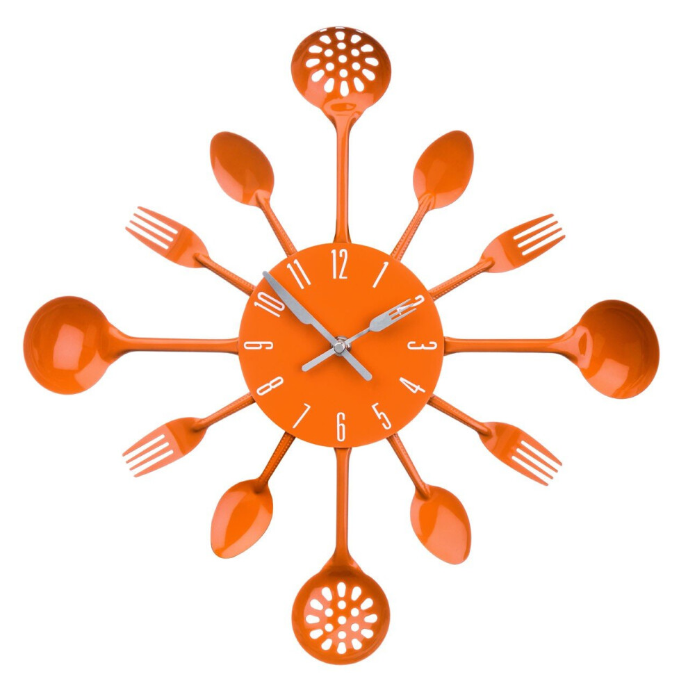 Maison by Premier Cutlery Metal Wall Clock