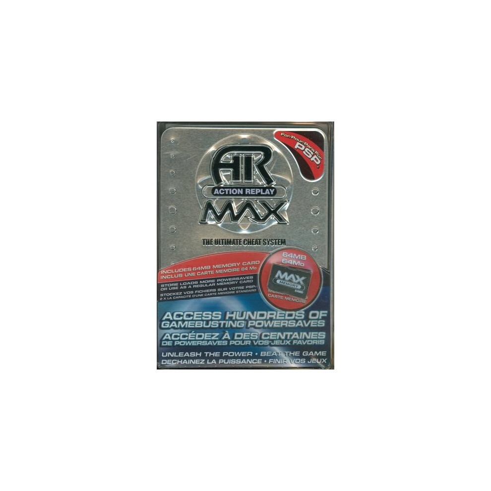 Intec Ar Action Replay Max Sony Psp