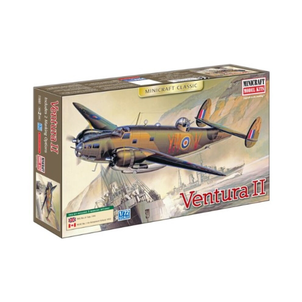 Minicraft PV-1 Ventura 1/72 Scale with RAF-RCAF Marking Options