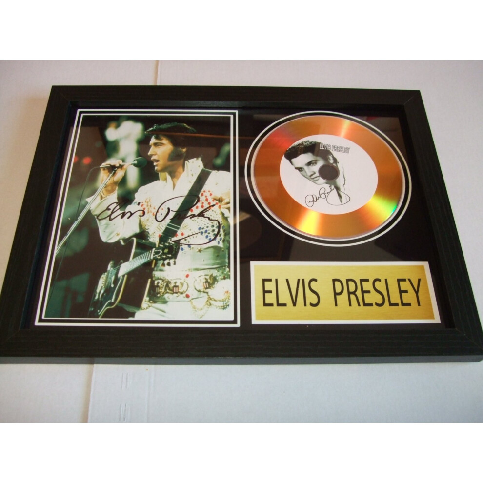 ELVIS SIGNED DISC