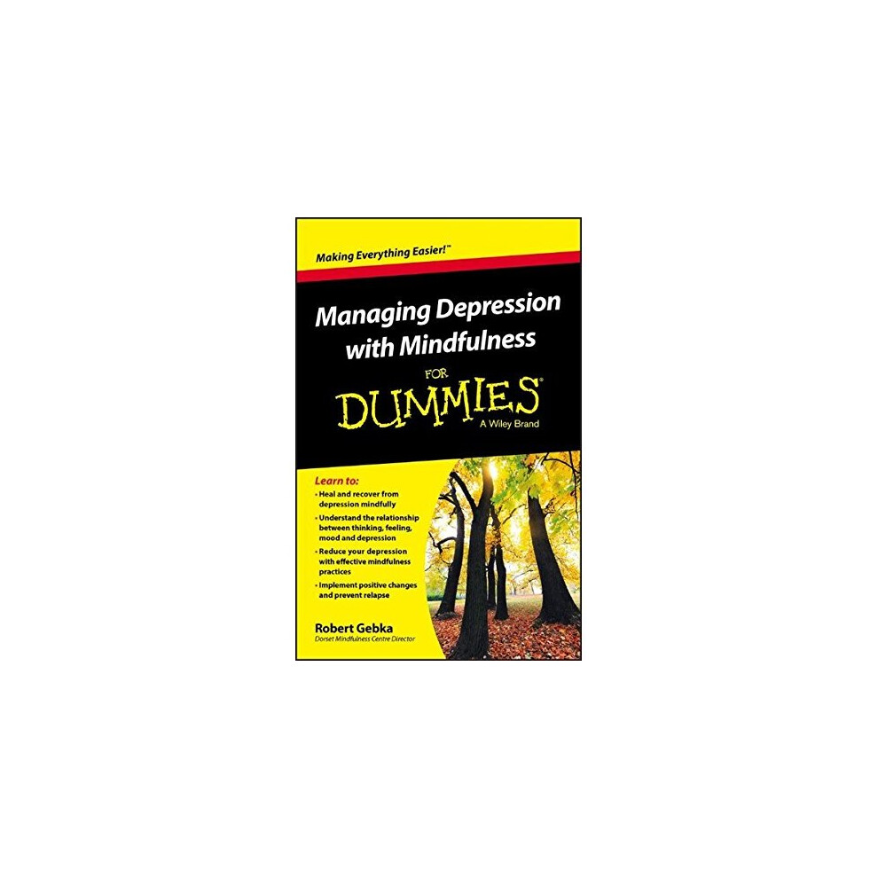 Managing Depression with Mindfulness for Dummies