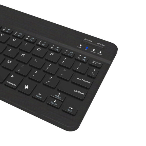 Arteck Universal Backlit 7-Colors & Adjustable Brightness Bluetooth 3.0 Keyboard 2