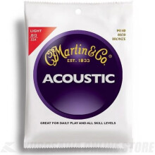 Martin 80/20 Bronze Acoustic Guitar Strings - Light