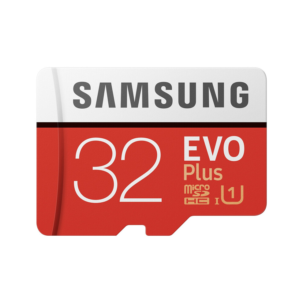 Samsung Memory Evo Plus 32 GB Micro SD Card with Adapter - Standard Packaging