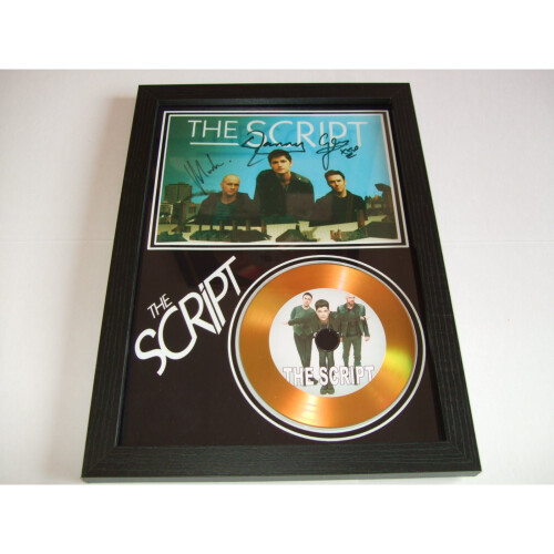 THE SCRIPT SIGNED DISC