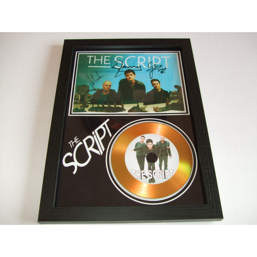 THE SCRIPT SIGNED DISC