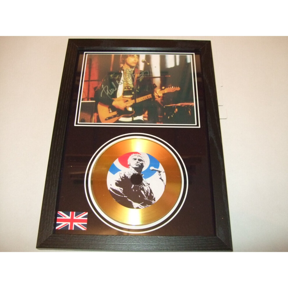 PAUL WELLER  SIGNED DISC