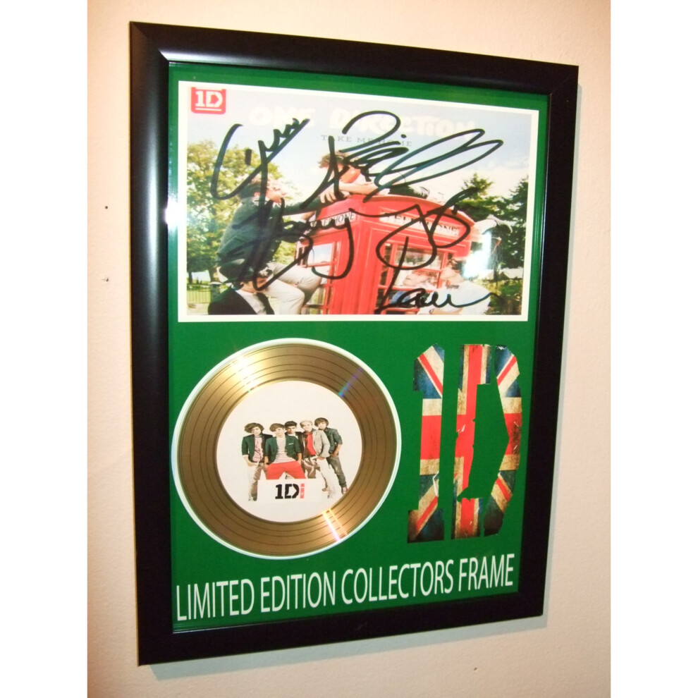 ONE DIRECTION SIGNED DISC