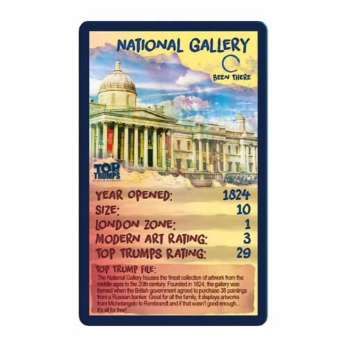 Top Trumps London Galleries Top Trumps Classics 2