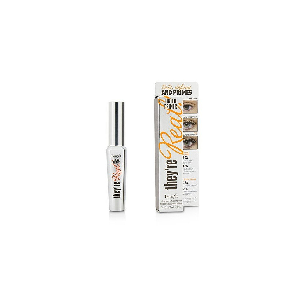 Benefit They're Real Tinted Lash Primer, Mink Brown, 0.3 Ounce