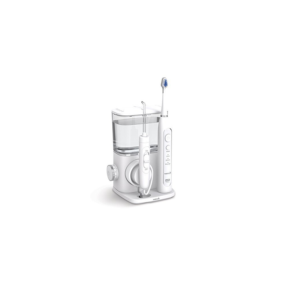 Waterpik Complete Care 9.0 Sonic Electric Toothbrush + Water Flosser, White