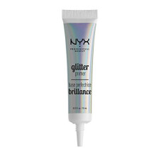 NYX Professional Makeup Glitter Primer - Holder ansigt- og kropsglitter på plads, let creme, 0,33 fl oz