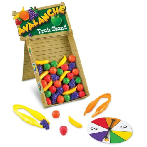 Learning Resources Learning Resources Avalanche Fruit Stand - 42 Pezzi, Giochi Educativi per Bambini 3+