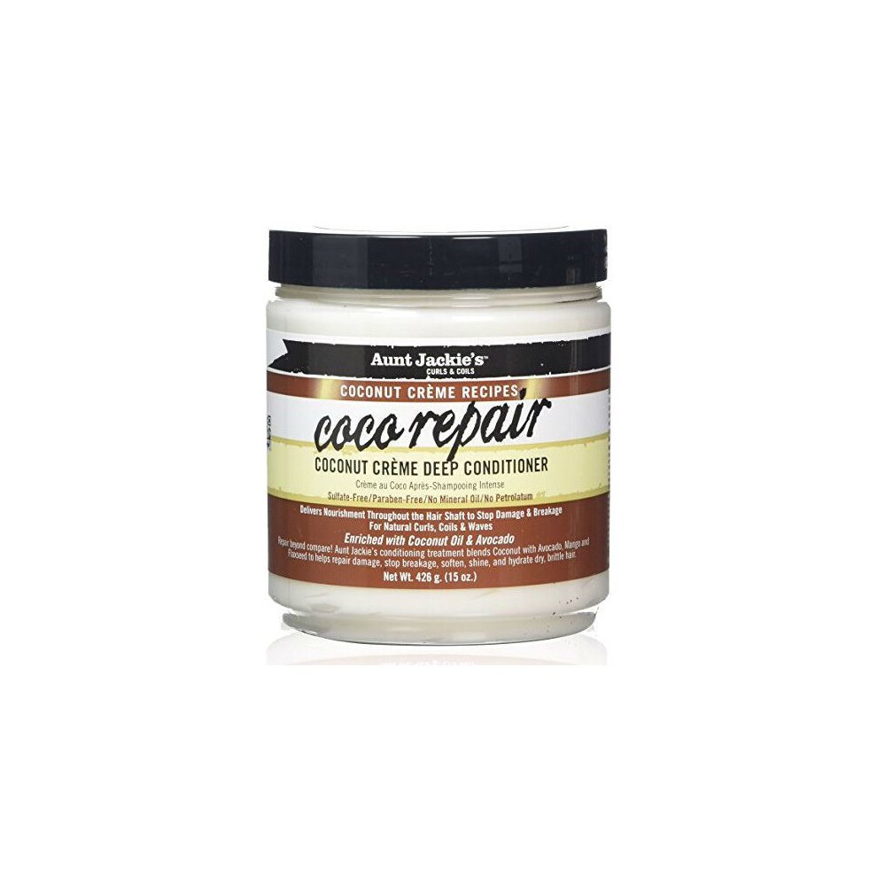 Aunt Jackie's Coco Repair Coconut Creme Deep Conditioner 426g