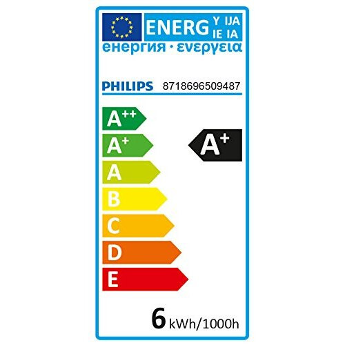 Philips Philips LED E14 Small Edison Screw Candle Light Bulb - Warm White, Pack of 6 1