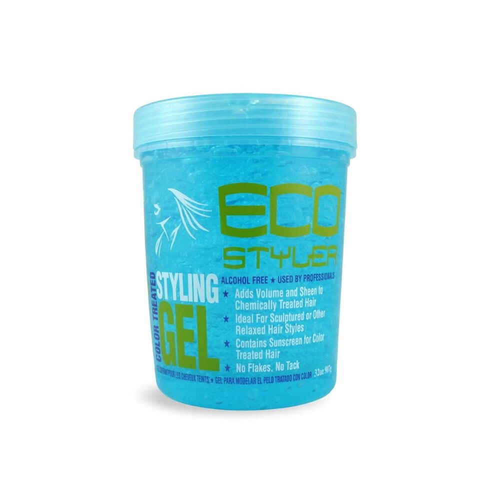 Eco Styler Blue Professional Styling Gel Max Hold, 32Oz