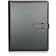 H&S 40 Pockets A4 Presentation Folder Ring Binder Faux Leather