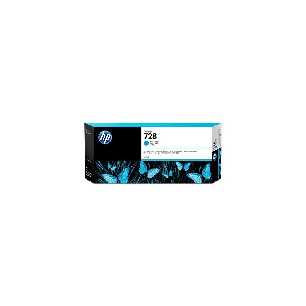 HP F9K17A Ink Cartridge for Printer - Cyan