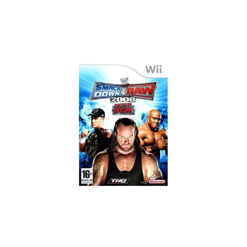 Smackdown Vs Raw 2008 (Wii) 4005209097529