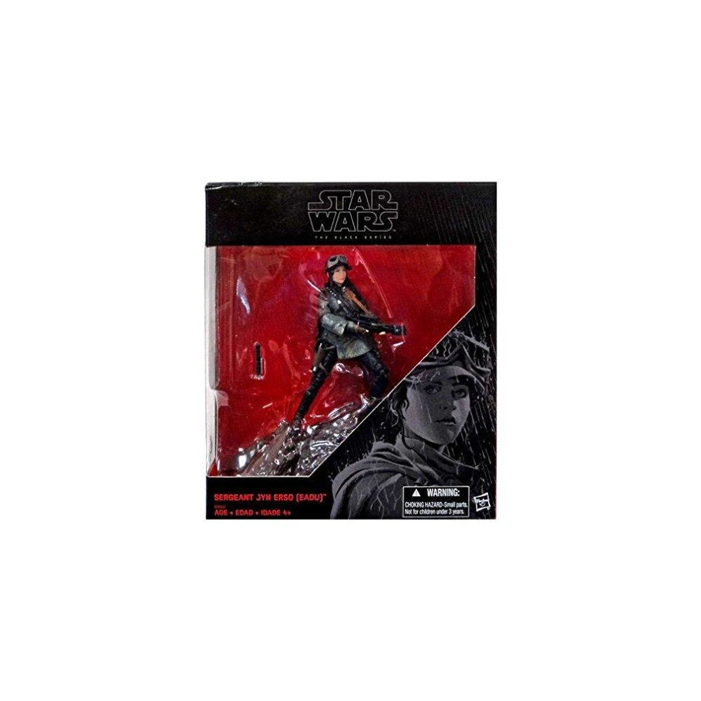Disney Star Wars The Series Sergeant Jyn Erso Eadu Action Figure Rogue One Black