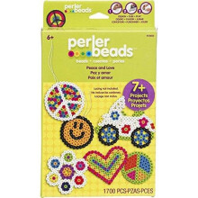 Perler Fused Bead Kit-Peace & Love