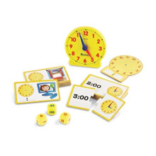 Learning Resources Klok Activiteitenset - 41 Stukken, Voor Leeftijd 5+, Onderwijs Tijd, Montessori, Thuisonderwijs Supplies