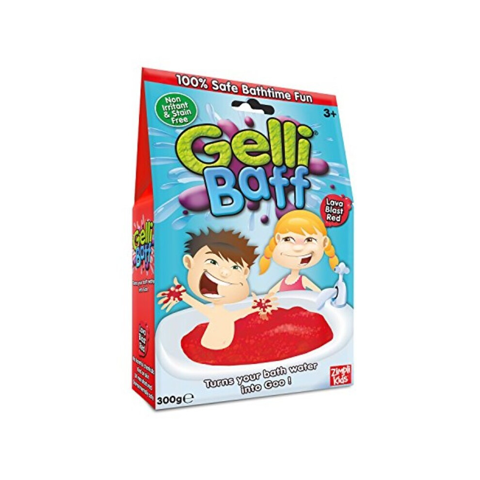 Gelli Baff 1 Bath: Lava Blast Red