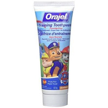 Orajel, Enfants, Dentifrice d'Apprentissage Pat' Patrouille, Sans Fluorure, 0-3 Ans, Amusement Fruité Naturel, 1,5 oz (42,5 g)