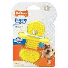 Nylabone Rhino Small Vanilla Scented Bone Puppy Dog Chew Toy