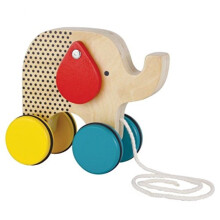 Jumpo Jumbo Elephant Wood Pull Lelu pieni kollaasi