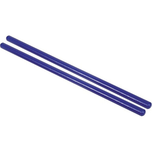Pair of Plain Blue Percussion Rhythm Sticks 14"