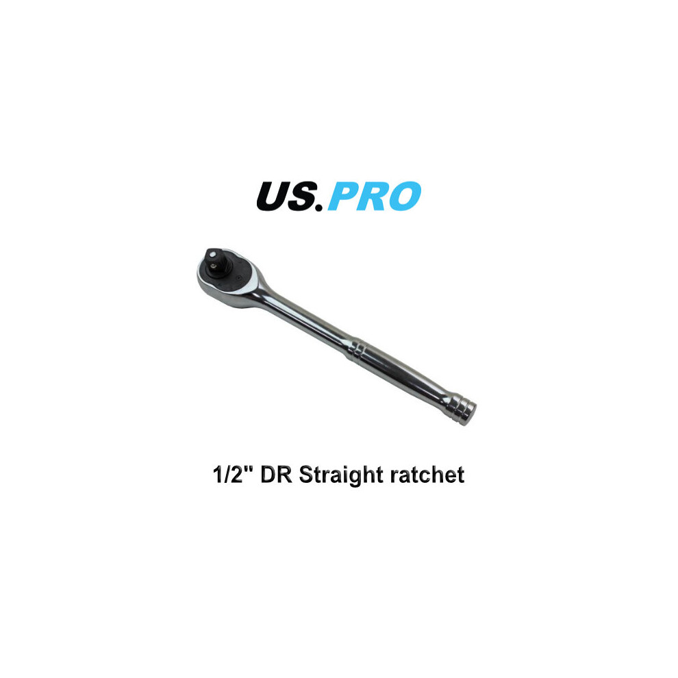 US PRO 1/2 Dr Quick Release Straight ratchet 4158