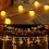 LED Fairy String Lights【 Remote& Timer】16FT 50Leds 8 Modes Battery Operated 9