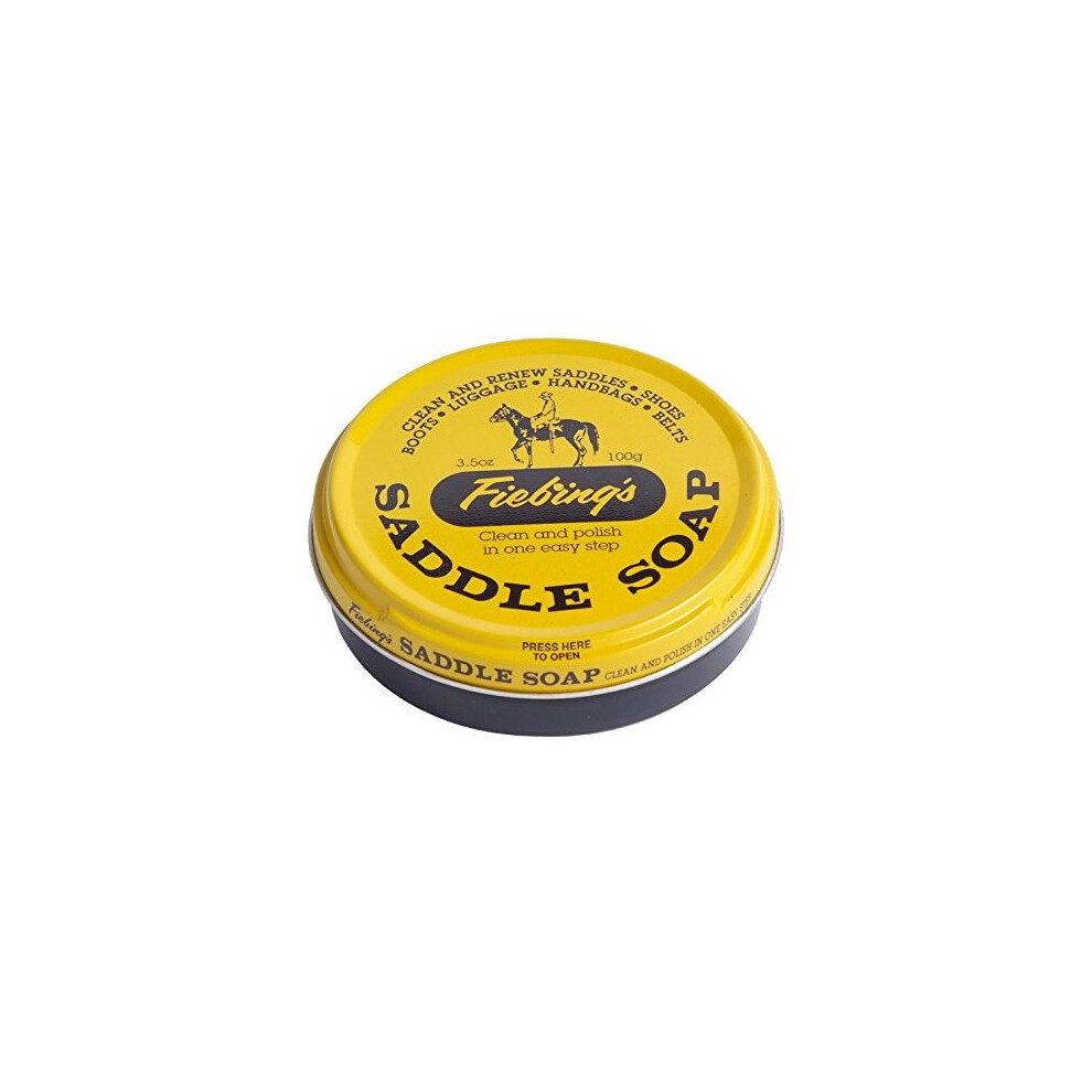 Fiebing Saddle Soap, 3.5 oz, Yellow