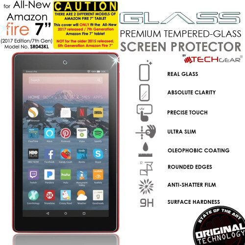 Techgear TECHGEAR® All new Amazon Fire 7" Alexa Tablet (2017 Edition / 7th Gen) 1