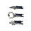 us pro US PRO 3pc Grip Handles Mini locking Clamp & Pliers Set 2061 2