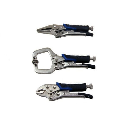 us pro US PRO 3pc Grip Handles Mini locking Clamp & Pliers Set 2061 1