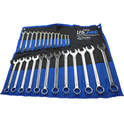 us pro US PRO 25pc Metric Combination Spanner Wrench Set 6 - 32mm 3232 2