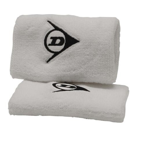 Dunlop Bracelet double Dunlop (blanc, 5 pouces)