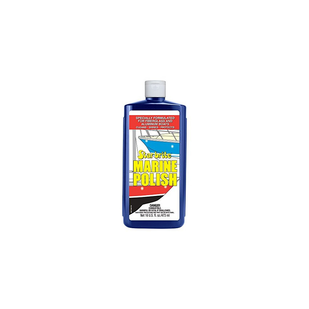 Star Brite Marine Polish Boat Wax, 16 Oz Light 071247801163