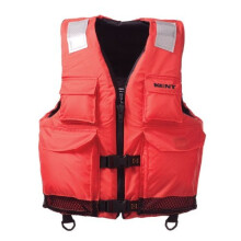 Kent Elite Dual Size Commercial Life Vest - Personer ver 90 pund. (Orange XX-LARGE/4X-LARGE 50-60-tums brst)