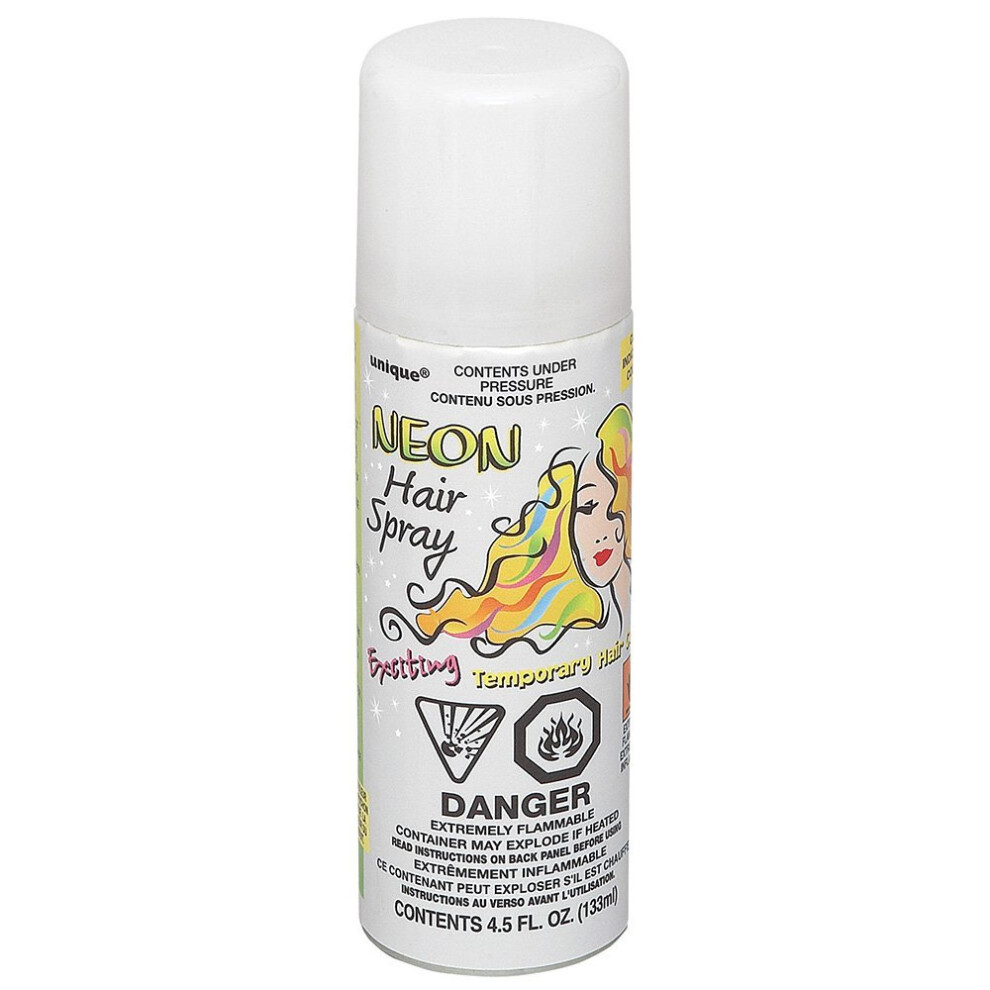 White Hair Spray