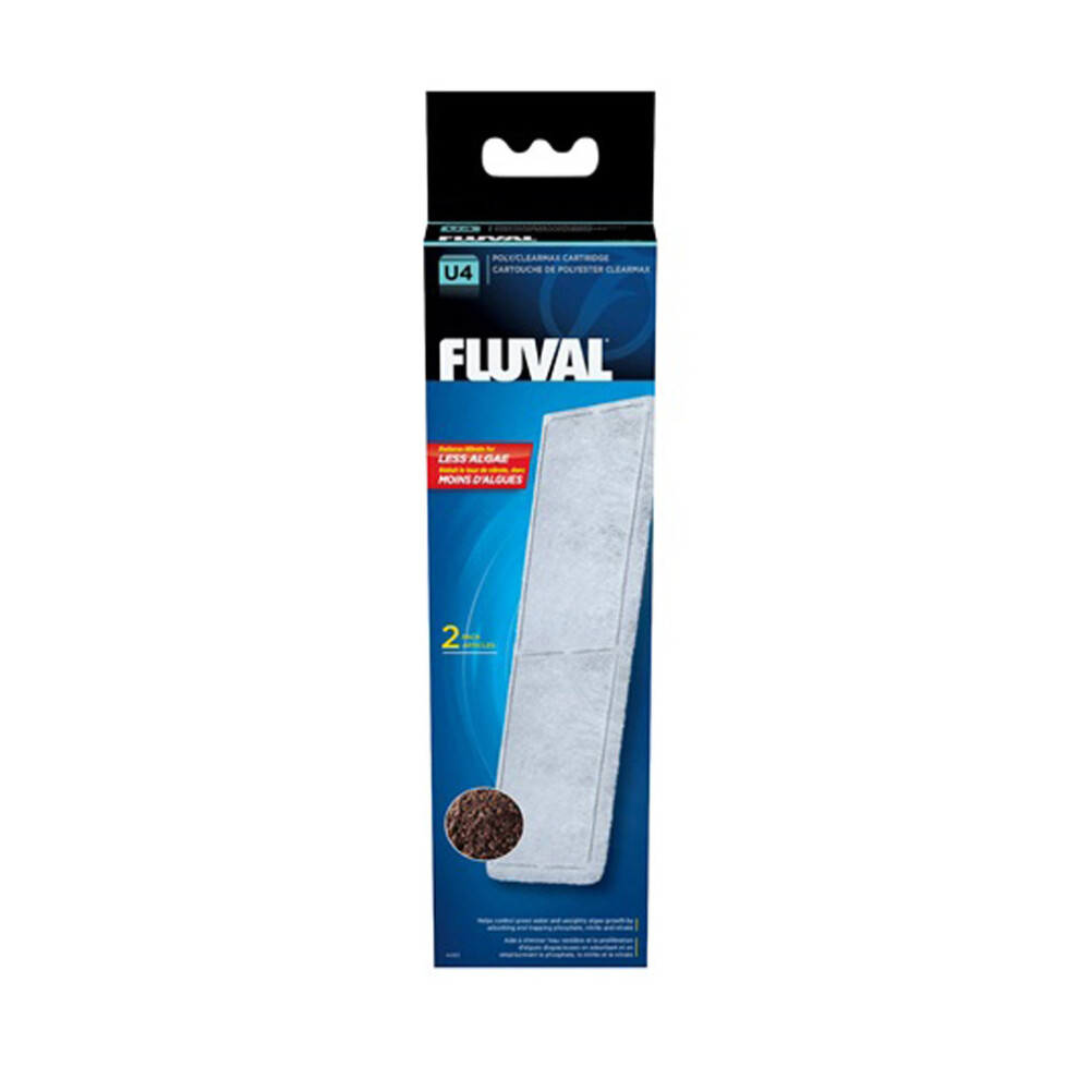 Fluval U4 Poly/Clearmax Cartridge (2 Pack)