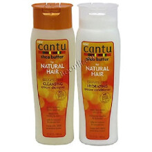 Cantu Shea Butter for Natural Hair Shampoo and Conditioner SULFATE FREE