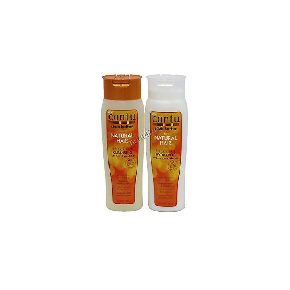 Cantu Shea Butter for Natural Hair Shampoo and Conditioner SULFATE FREE