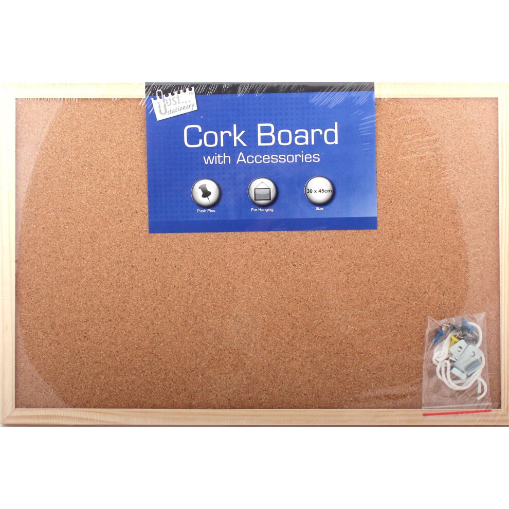 Tallon Just Stationery 300x450mm Cork Board