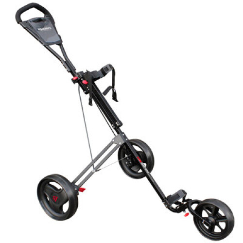 Masters Masters Junior 5 Series 3 Wheel Push Golf Trolley Black